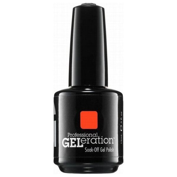 Jessica Jessica, Geleration Colors, Ημιμόνιμο βερνίκι νυχιών, GEL-947, Bindi Red, 15 ml για γυναίκες 13080337 687493049473