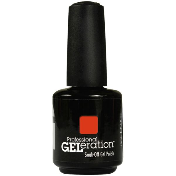 Jessica Jessica, Geleration Colors, Ημιμόνιμο βερνίκι νυχιών, GEL-947, Bindi Red, 15 ml για γυναίκες 13080337 687493049473
