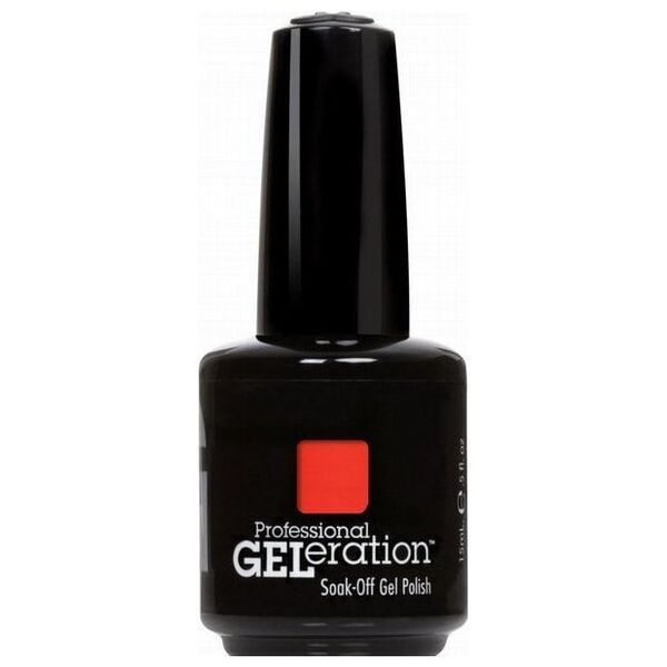 Jessica Jessica, Geleration Colors, Ημιμόνιμο βερνίκι νυχιών, GEL-225, Confident Coral, 15 ml για γυναίκες 13080871 687493042252