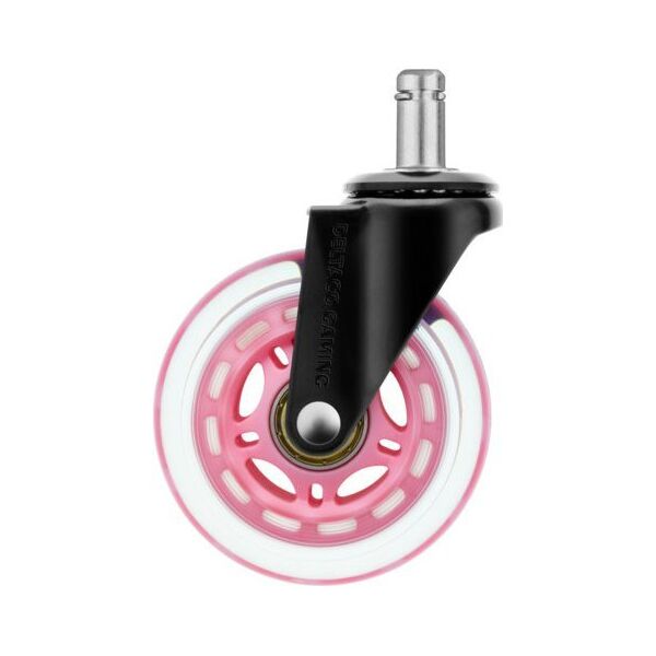 Deltaco Kėdės ratukų rinkinys πολυθρόνα DELTACO GAMING, rožinis / GAM-157-P 13227368 7333048060006