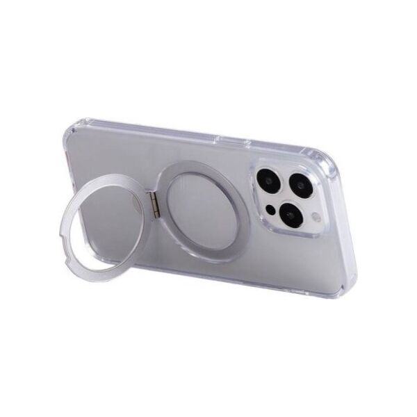 Joyroom Magnetyczne etui ochronne z uchwytem Joyroom JR-BP004 do iPhone 15 (transparentne)