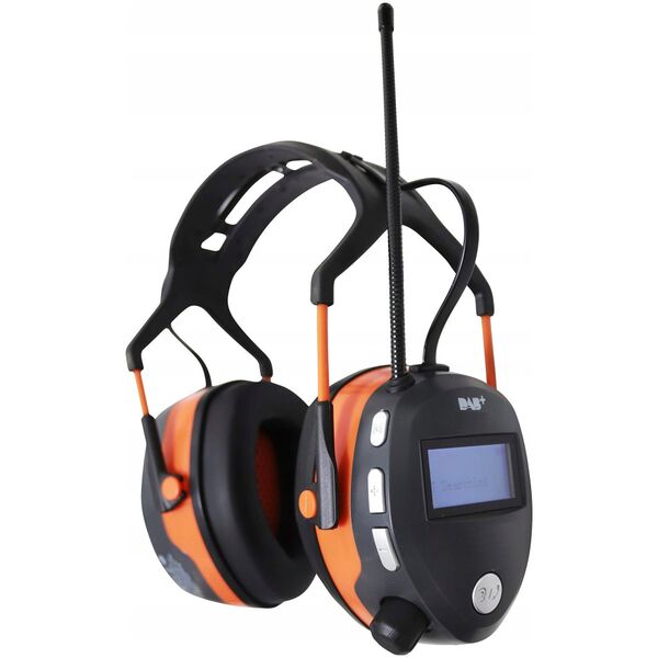 Wentylator BOXER Høreværn med Bluetooth og DAB-/FM-radio