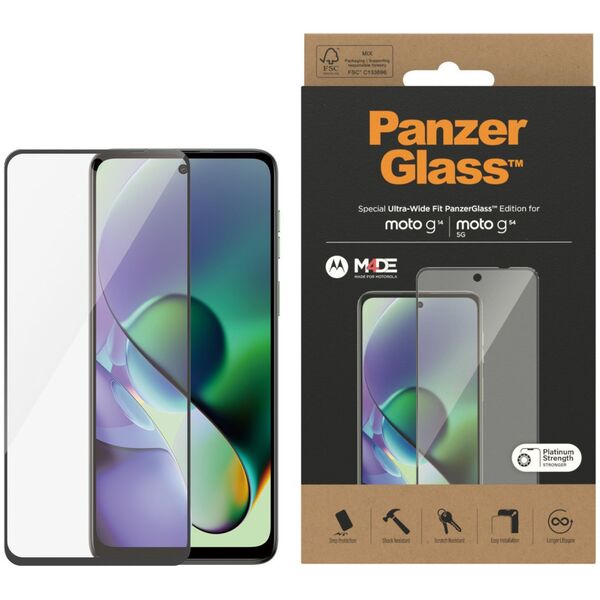 PanzerGlass PanzerGlass SP Motorola G14/G54 5G UWF