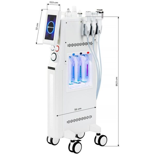 Activeshop Kombajn kosmetyczny Giovanni 6w1 Ashe Super bubble