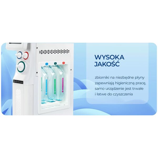 Activeshop Kombajn kosmetyczny Giovanni 6w1 Ashe Super bubble