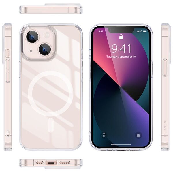 Nevox nevox StyleShell SHOCKFlex MagSafe iPhone 16 transparent