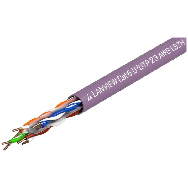 Lanview Cat6 U-UTP Network Cable