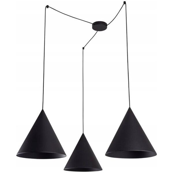 Lampa wisząca TK Lighting LAMP PENDANT TK LIGHTING CONO E27 3X15W
