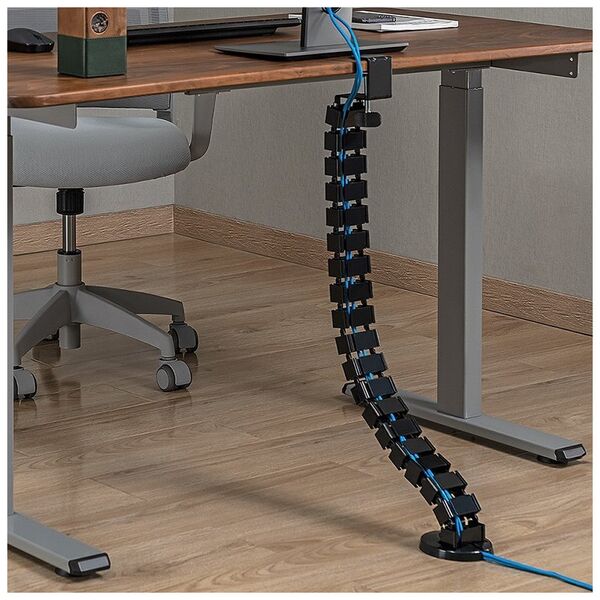 LogiLink LogiLink Flex. Kabelkanal - Klemmvers. - 1347x129mm schwarz