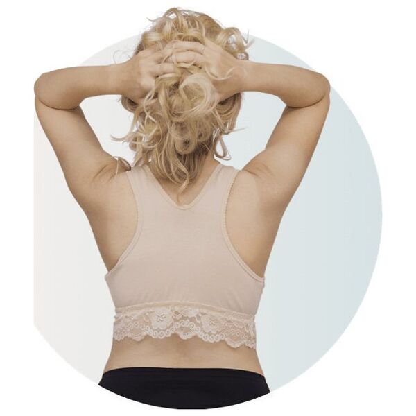 Carriwell CARRIWELL Organic Crossover Sleeping & Nursing Bra Honey M, 255100 14235240 5714399025517