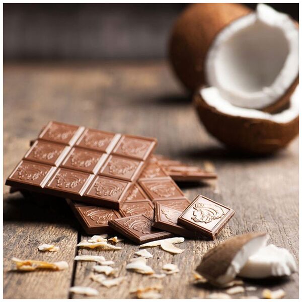 Milk chocolate with coconut flakes Laurence, 80 g
