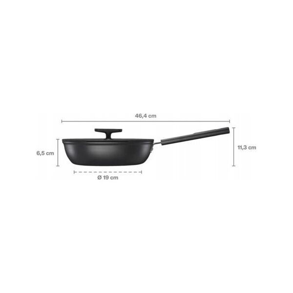 Hard Face casserole 24cm with lid