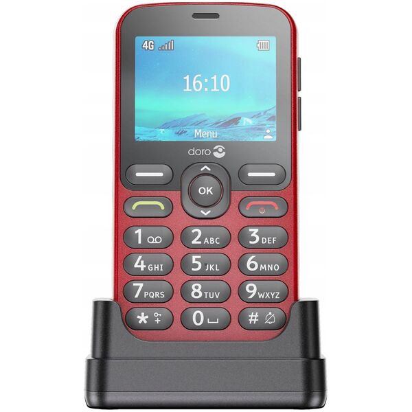 Doro 1880 4G ohne Netzteil rot