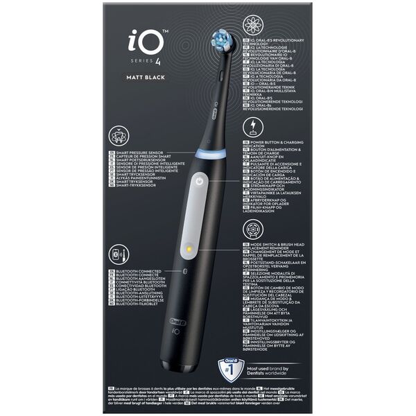 Oral-B IO Series 4 black toothbrush
