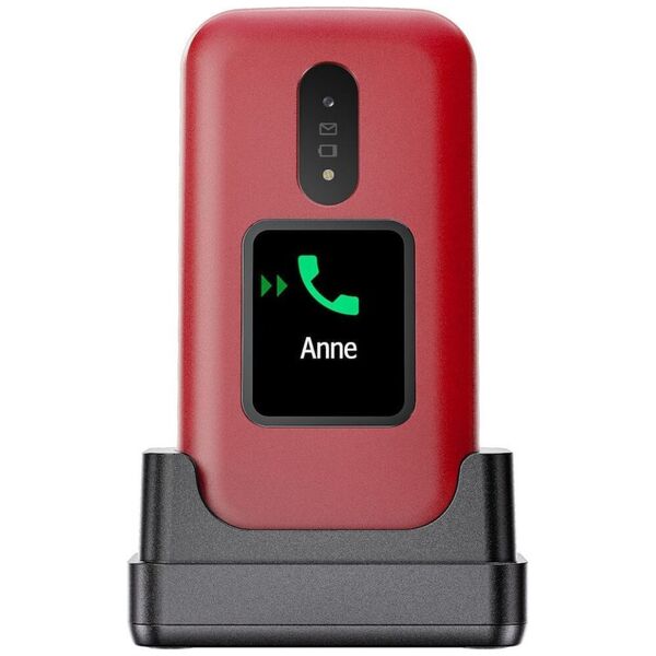 Doro 2880 4G without power adapter red