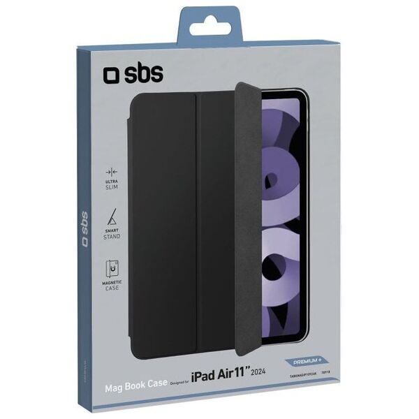 SBS Mag Book Case iPad Air 11'' 2024 black