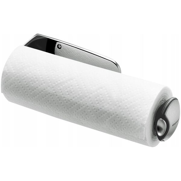 simplehuman KT1024, Wall-mounted paper towel holder, Stainless steel, Stainless steel, 333 mm, 76 mm, 125 mm