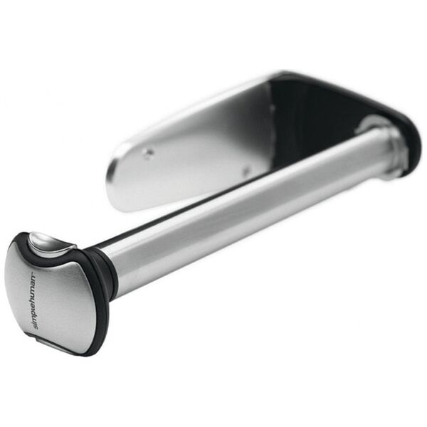simplehuman KT1024, Wall-mounted paper towel holder, Stainless steel, Stainless steel, 333 mm, 76 mm, 125 mm