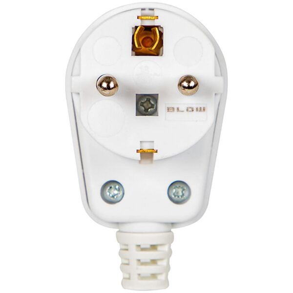 Blow 98-150# Wtyczka wt-16 pr kątowa biała
