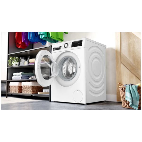 Pralka Bosch Bosch | Washing Machine | WGG244FNSN | Energy efficiency class A | Front loading | Washing capacity 9 kg | 1400 RPM | Depth 64 cm | Width 60 cm | Display | LED | White
