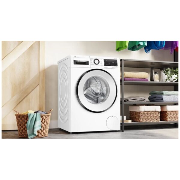 Pralka Bosch Bosch | Washing Machine | WGG244FNSN | Energy efficiency class A | Front loading | Washing capacity 9 kg | 1400 RPM | Depth 64 cm | Width 60 cm | Display | LED | White
