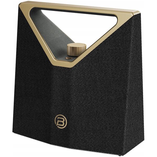 BUGANI Brief Plus - black+gold - Przenośny głośnik Bluetooth
