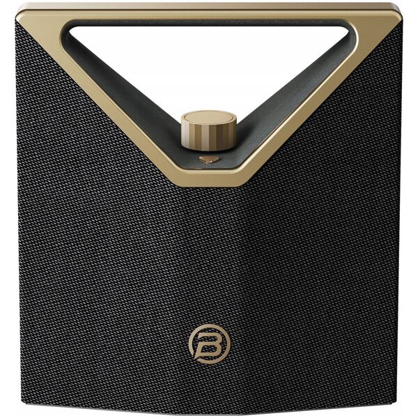 BUGANI Brief Plus - black+gold - Przenośny głośnik Bluetooth