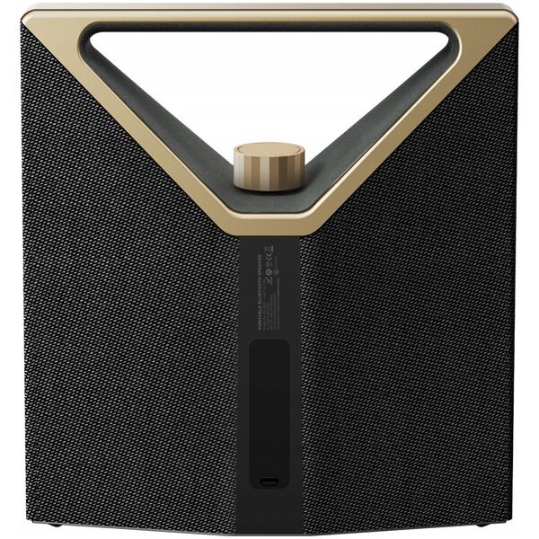 BUGANI Brief Plus - black+gold - Przenośny głośnik Bluetooth