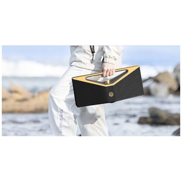 BUGANI Brief Pro - black+silver - Przenośny głośnik Bluetooth