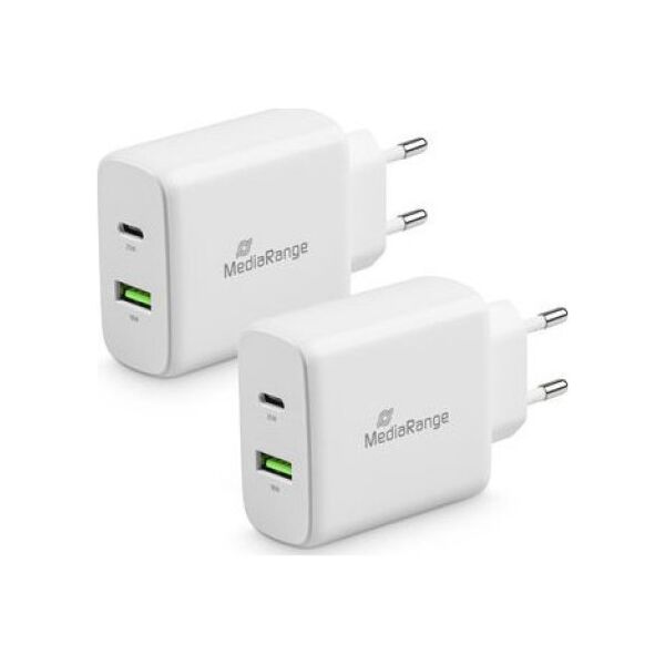 Ładowarka MediaRange POWER ADAPTER USB/USB-C 43W/MRMA113 MEDIARANGE