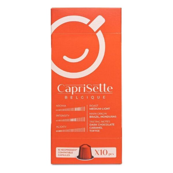 Coffee capsules for Nespresso(r) machines Caprisette Belgique, 10 pcs.