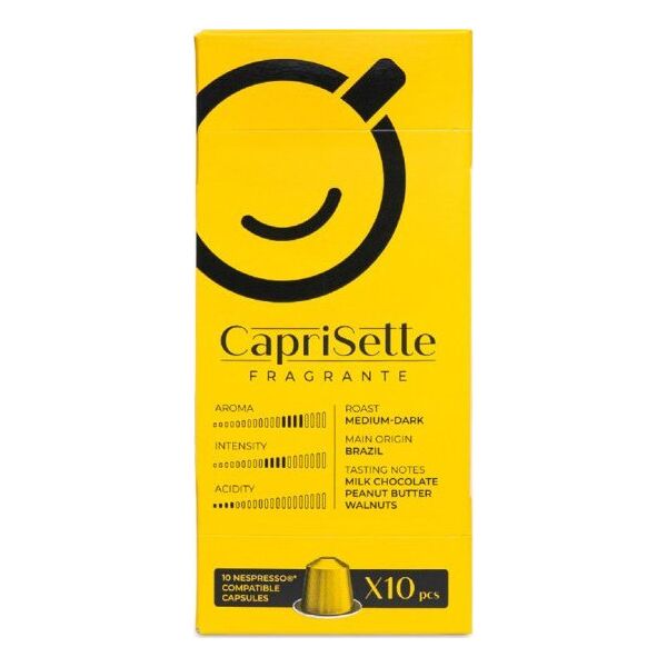 Coffee capsules for Nespresso(r) machines Caprisette Fragrante, 10 pcs.