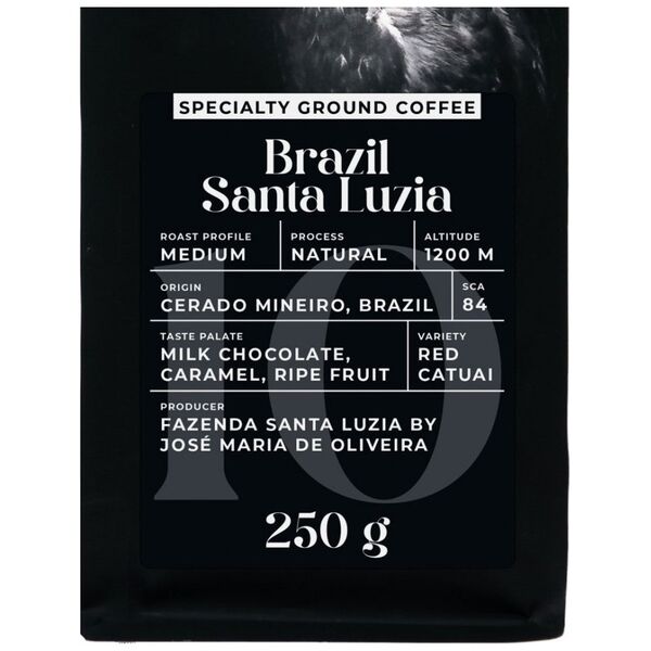 Ground specialty coffee Black Crow White Pigeon
