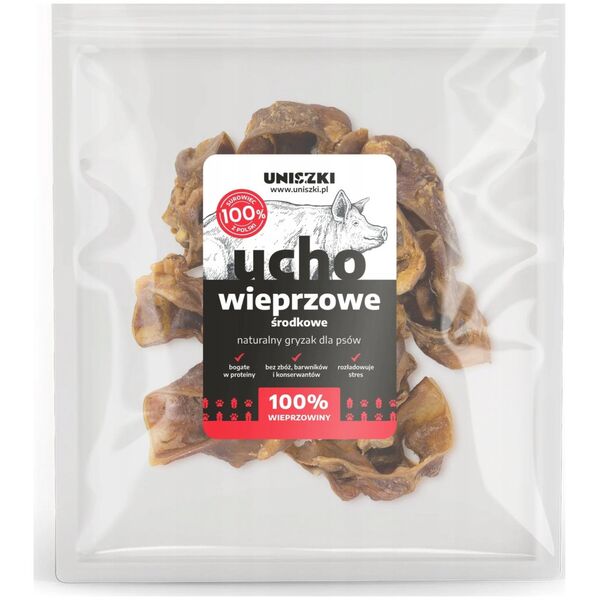 UNISZKI Ucho wieprzowe środkowe 200g