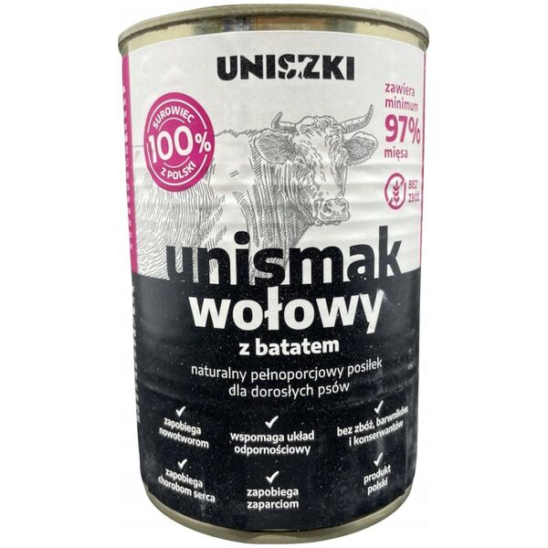 UNISZKI Unismak Wołowina 410g