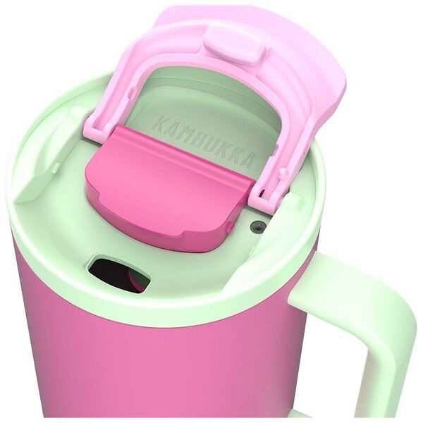 Kubek termiczny z teleskopową słomką Kambukka Rio Tumbler 950ml Bubblegum Mint