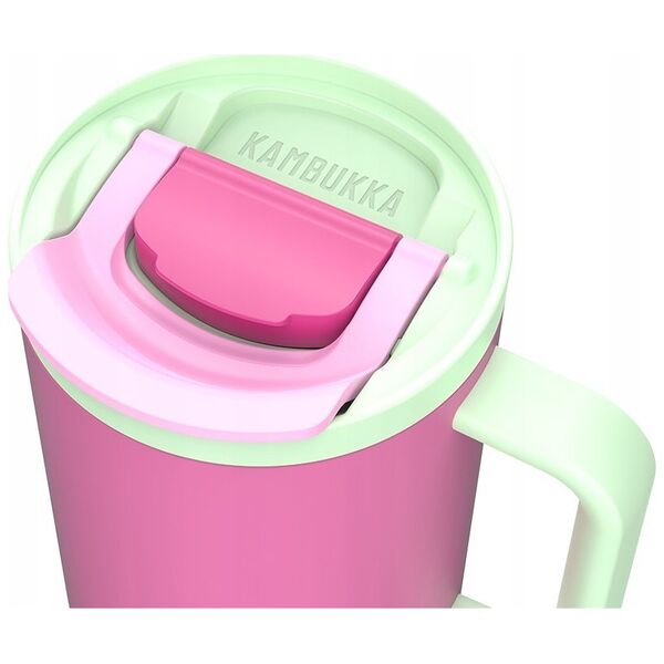 Kubek termiczny z teleskopową słomką Kambukka Rio Tumbler 950ml Bubblegum Mint