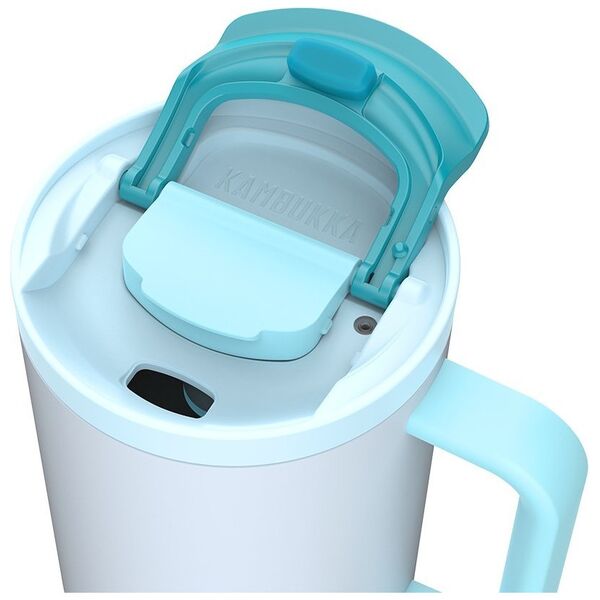 Kubek termiczny z teleskopową słomką Kambukka Rio Tumbler 950ml Frosty Coconut