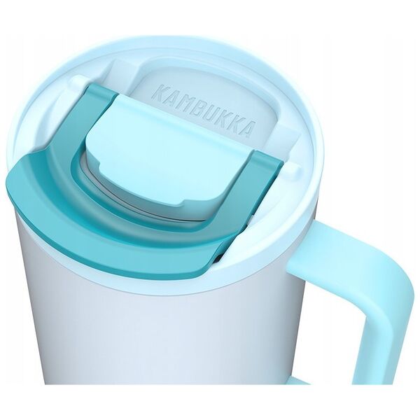 Kubek termiczny z teleskopową słomką Kambukka Rio Tumbler 950ml Frosty Coconut
