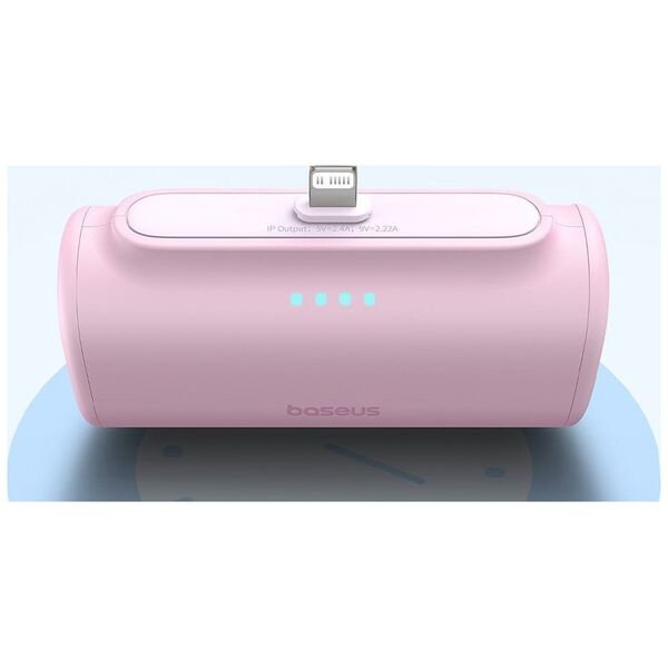Powerbank OS-Baseus Compact IP 5000mAh 20W (różowy)