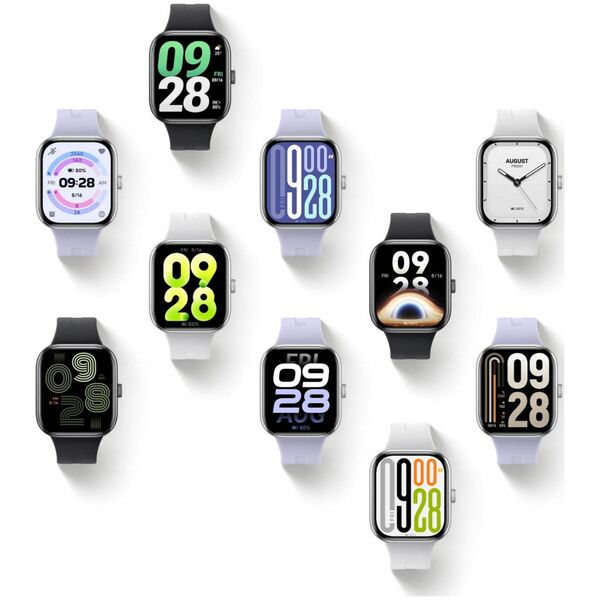 Xiaomi Redmi Watch 5 | Smart watch | GPS (satellite) | AMOLED | 2.07" | Waterproof | Silver Gray