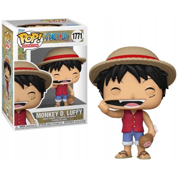 FUNKO POP! Monkey D. Luffy with Meat, Collectible figure, Anime & Manga