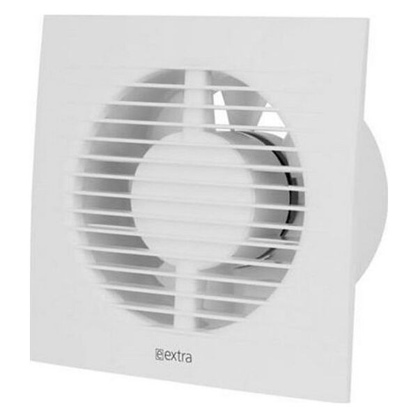 Household fan E-EXTRA EE100HT, DN100, with timer and humidity sensor