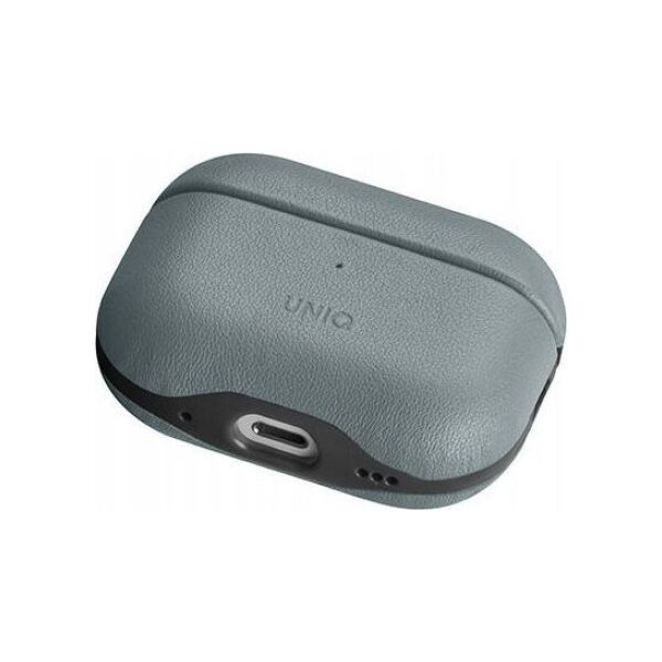 UNIQ Lyden DS - etui  ze sztucznej skóry do AirPods Pro 2 niebieskie/czarne - Gwarancja bezpieczeństwa. Proste raty. Bezpłatna wysyłka od 170 zł.