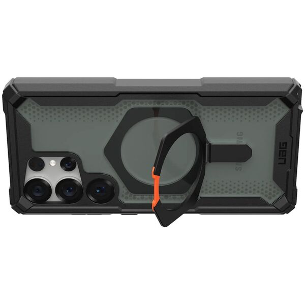 UAG Plasma XTE Magnet -  obudowa ochronna do Samsung Galaxy S25 Ultra 5G z wbudowanym modułem magnetycznym (black/orange)