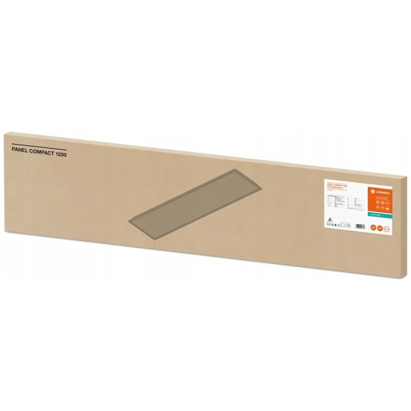 Recessed LED panel LEDVANCE ECO, IP40, 33W, 4000K, 3630lm, 120 x 30 cm