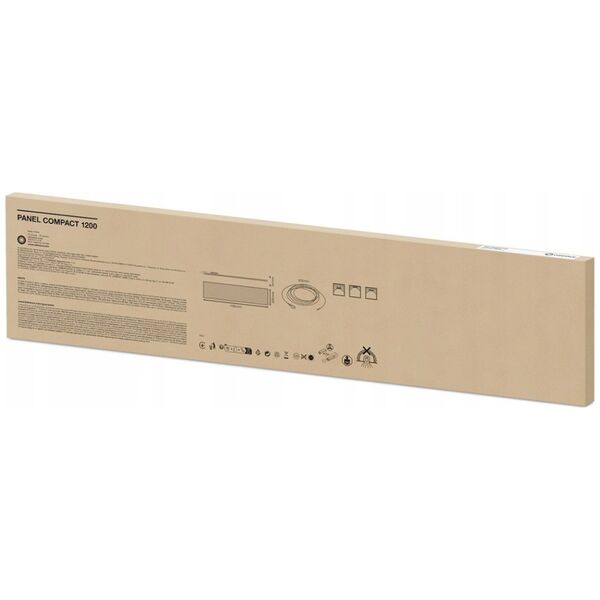 Recessed LED panel LEDVANCE ECO, IP40, 33W, 4000K, 3630lm, 120 x 30 cm