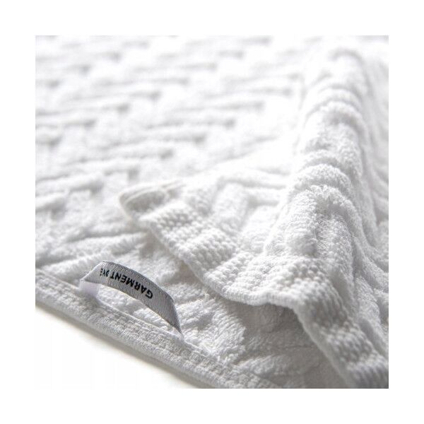Bath towel SOREMA CHEVRON STORM, dark gray, 70 x 140 cm