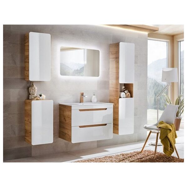 Washbasin COMAD SKY 60, ceramic, furniture, white, 61 x 46 x 17 cm