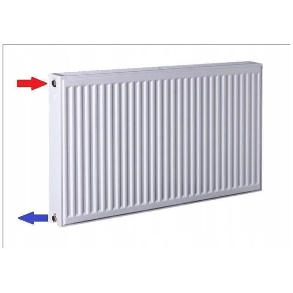 Renovation radiator INVENA K22 550 x 1200, side outlet